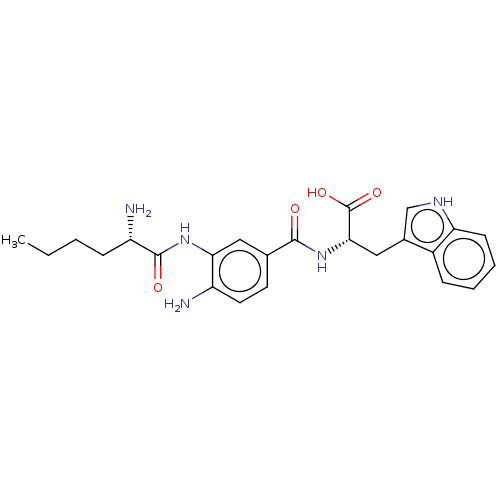 Chemical structure of BindingDB Monomer ID 50077029