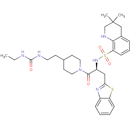 Chemical structure of BindingDB Monomer ID 50077043