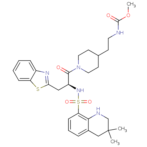 Chemical structure of BindingDB Monomer ID 50077044