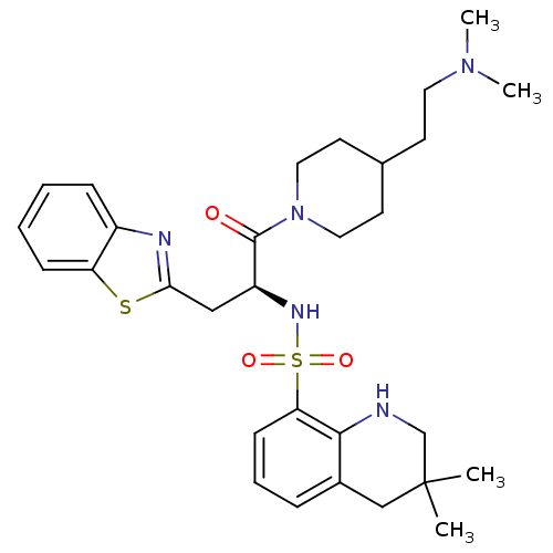 Chemical structure of BindingDB Monomer ID 50077045