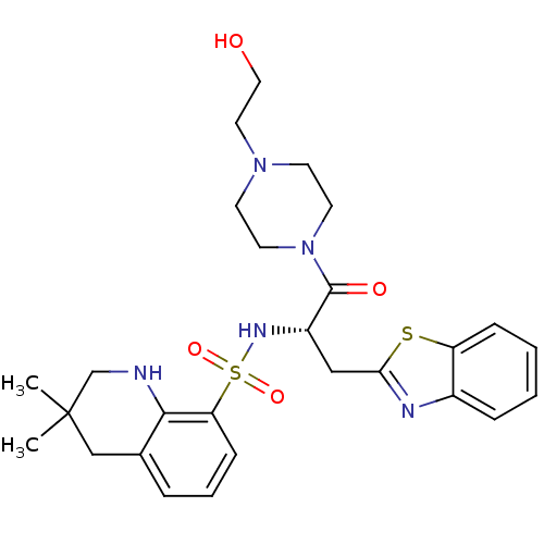 Chemical structure of BindingDB Monomer ID 50077047