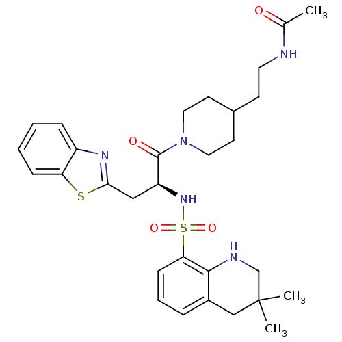Chemical structure of BindingDB Monomer ID 50077051