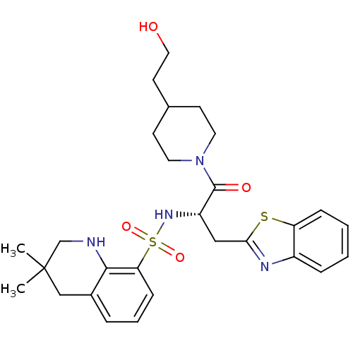 Chemical structure of BindingDB Monomer ID 50077056