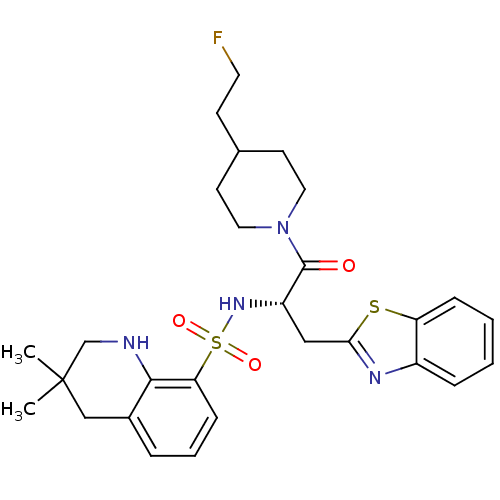 Chemical structure of BindingDB Monomer ID 50077058