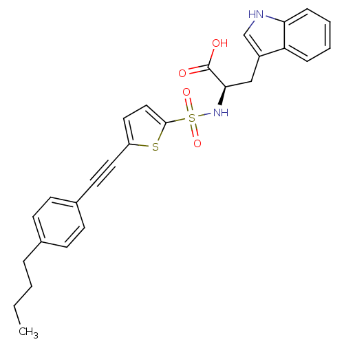 Chemical structure of BindingDB Monomer ID 50077155