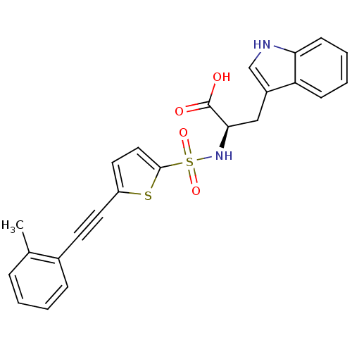 Chemical structure of BindingDB Monomer ID 50077159