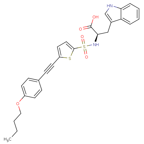 Chemical structure of BindingDB Monomer ID 50077161