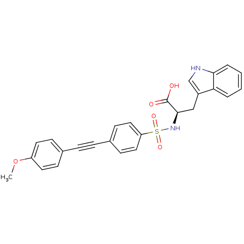 Chemical structure of BindingDB Monomer ID 50077162