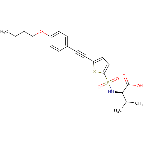 Chemical structure of BindingDB Monomer ID 50077163