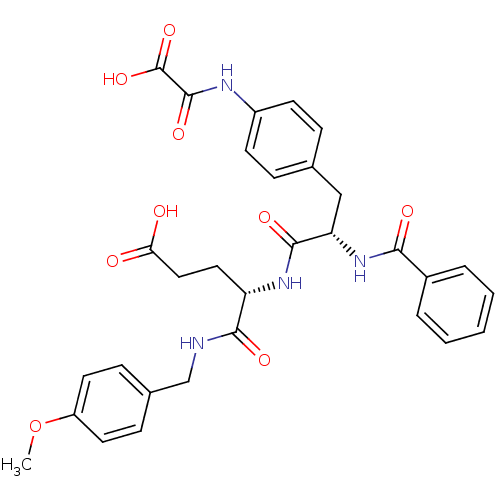 Chemical structure of BindingDB Monomer ID 50077196
