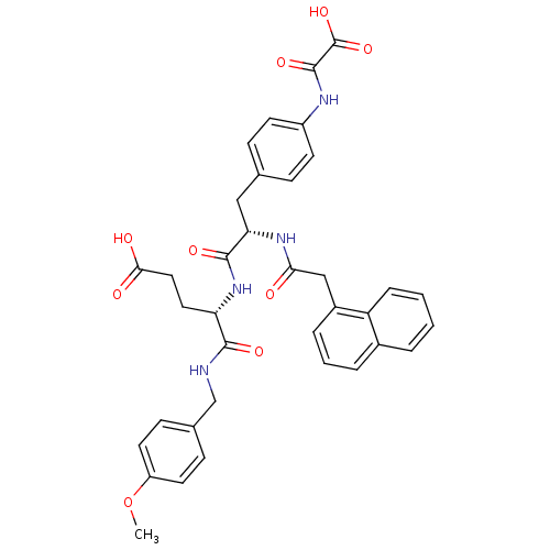 Chemical structure of BindingDB Monomer ID 50077198
