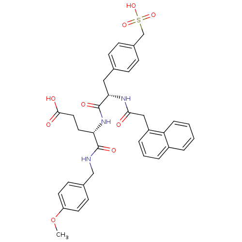 Chemical structure of BindingDB Monomer ID 50077204