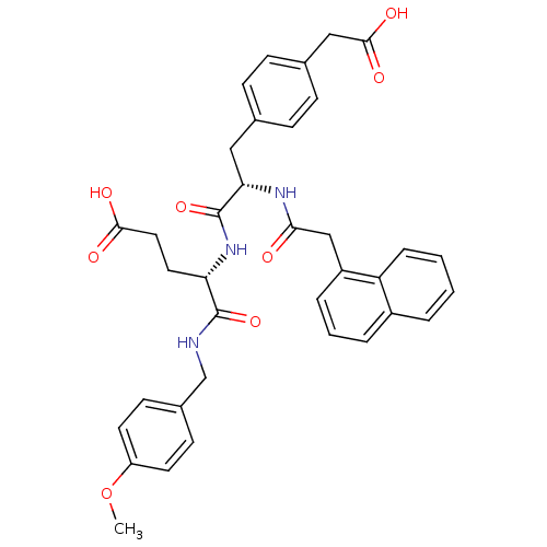 Chemical structure of BindingDB Monomer ID 50077211