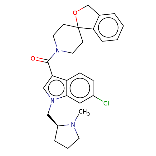 Chemical structure of BindingDB Monomer ID 50077221