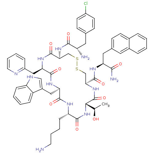 Chemical structure of BindingDB Monomer ID 50077269