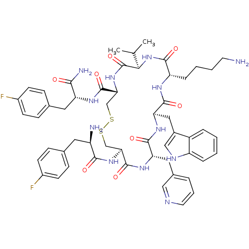 Chemical structure of BindingDB Monomer ID 50077272