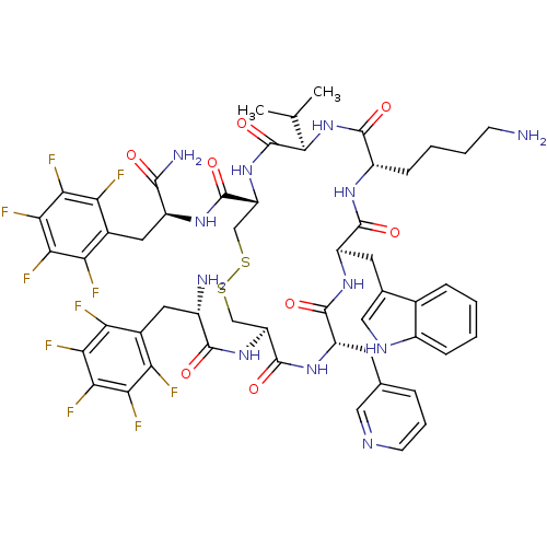 Chemical structure of BindingDB Monomer ID 50077275