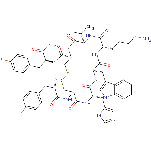Chemical structure of BindingDB Monomer ID 50077278