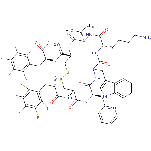 Chemical structure of BindingDB Monomer ID 50077281