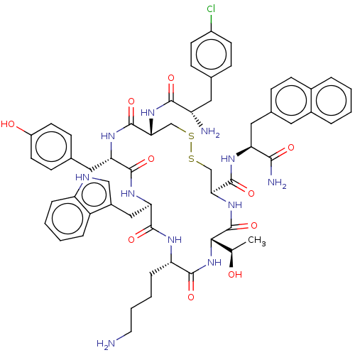 Chemical structure of BindingDB Monomer ID 50077282