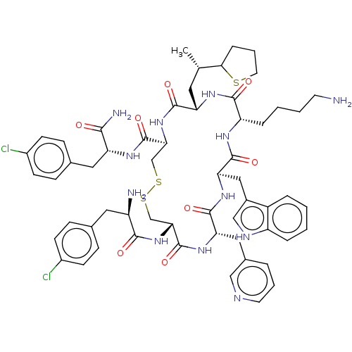Chemical structure of BindingDB Monomer ID 50077288