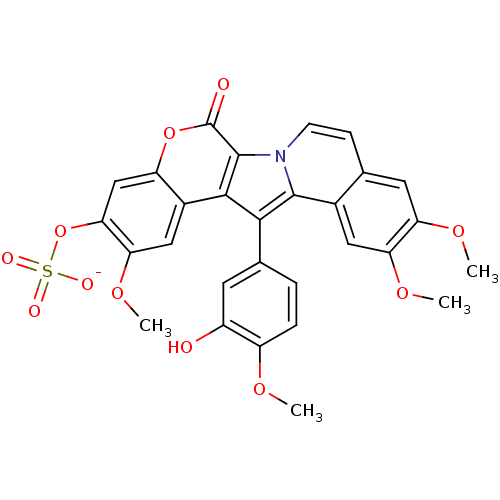 Chemical structure of BindingDB Monomer ID 50077357