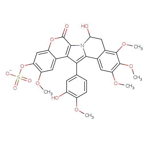 Chemical structure of BindingDB Monomer ID 50077359