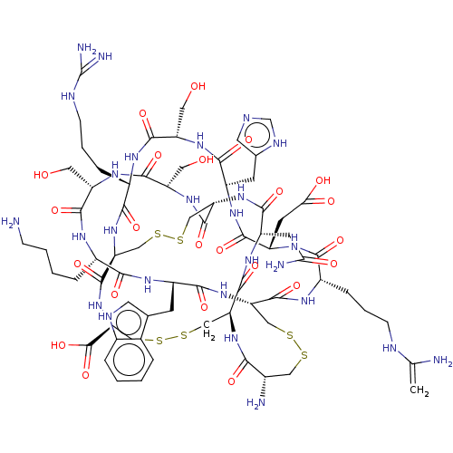 Chemical structure of BindingDB Monomer ID 50077469