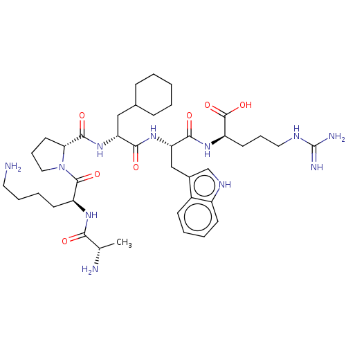Chemical structure of BindingDB Monomer ID 50077484