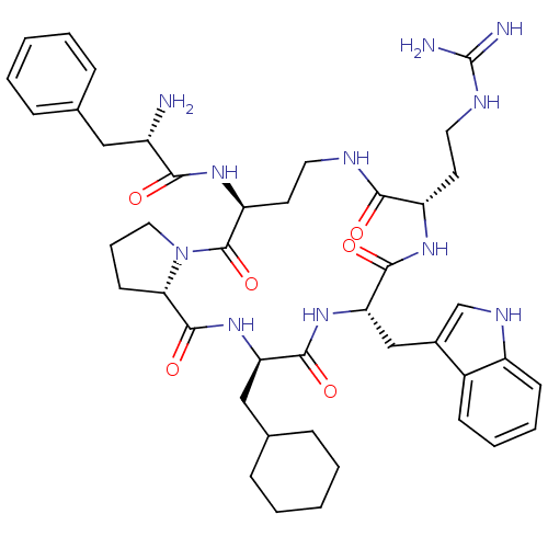 Chemical structure of BindingDB Monomer ID 50077487