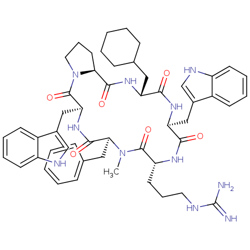 Chemical structure of BindingDB Monomer ID 50077489