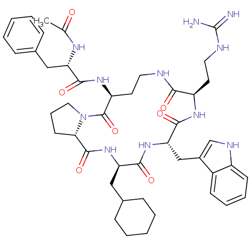 Chemical structure of BindingDB Monomer ID 50077507