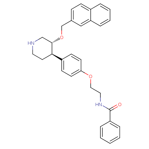 Chemical structure of BindingDB Monomer ID 50077674