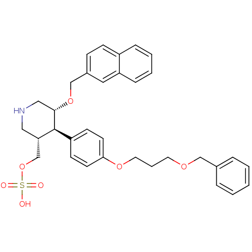 Chemical structure of BindingDB Monomer ID 50077704