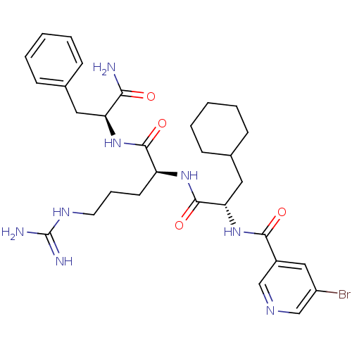 Chemical structure of BindingDB Monomer ID 50077726