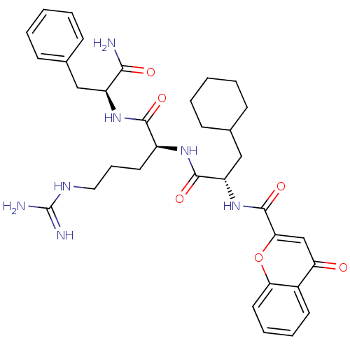 Chemical structure of BindingDB Monomer ID 50077747