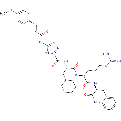 Chemical structure of BindingDB Monomer ID 50077771