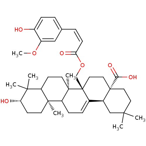 Chemical structure of BindingDB Monomer ID 50077774