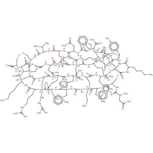 Chemical structure of BindingDB Monomer ID 50077778