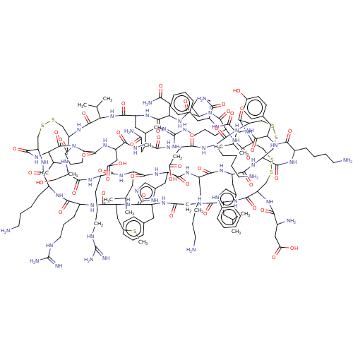 Chemical structure of BindingDB Monomer ID 50077780