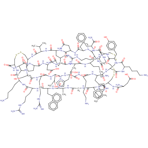 Chemical structure of BindingDB Monomer ID 50077781
