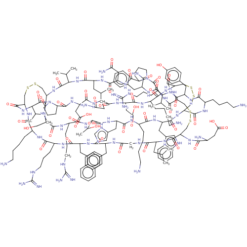 Chemical structure of BindingDB Monomer ID 50077787