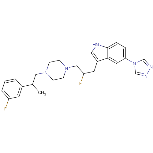 Chemical structure of BindingDB Monomer ID 50077825