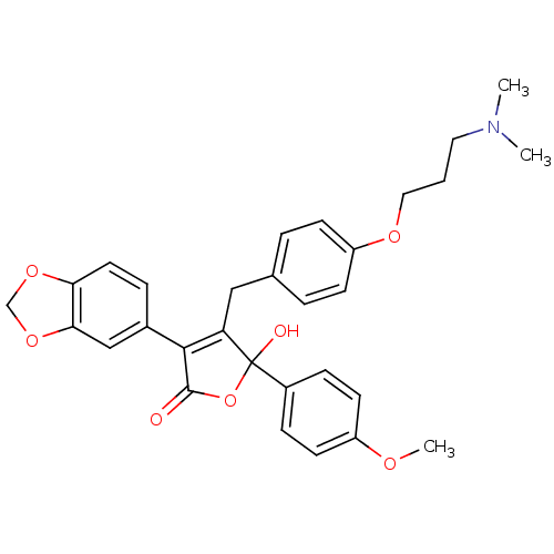 Chemical structure of BindingDB Monomer ID 50077927