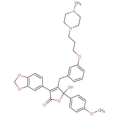 Chemical structure of BindingDB Monomer ID 50077928