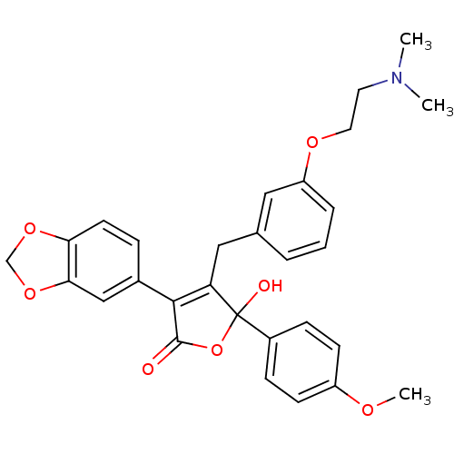 Chemical structure of BindingDB Monomer ID 50077929