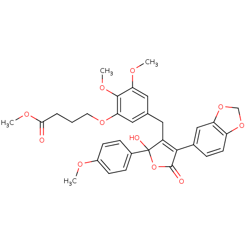 Chemical structure of BindingDB Monomer ID 50077933