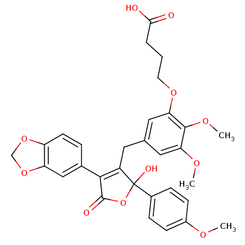 Chemical structure of BindingDB Monomer ID 50077936