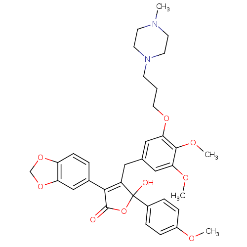 Chemical structure of BindingDB Monomer ID 50077938