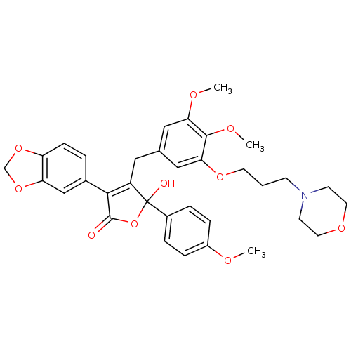 Chemical structure of BindingDB Monomer ID 50077941